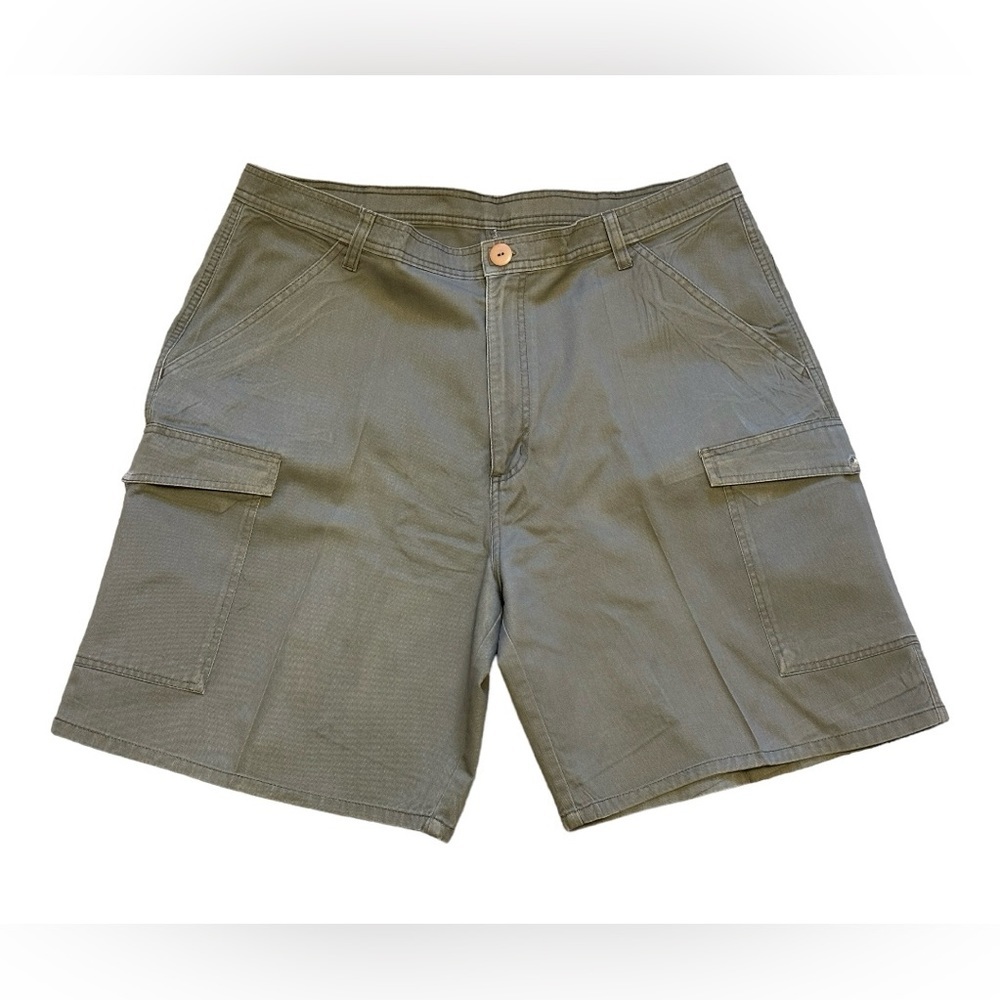Vintage Polo Jeans Co Ralph Lauren Cargo Shorts Mens Size 40 Green Casual
